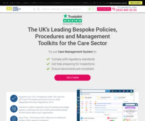 UKQCS.co.uk(CQC Made Simple) Screenshot