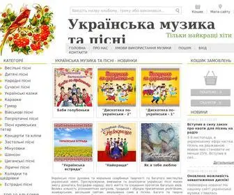 UKR-Pisnya.org(Українські) Screenshot