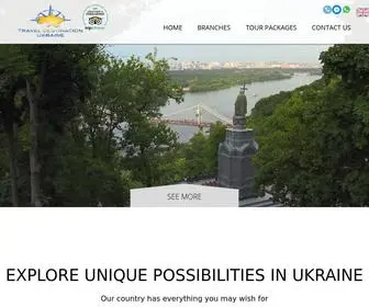 Ukraine-DMC.com(Ukraine travel agency) Screenshot
