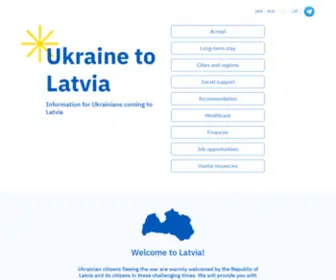 Ukraine-Latvia.com(Ukraine To Latvia) Screenshot