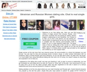 Ukraine-Women-For-Marriage.com(Free Ukraine dating site) Screenshot