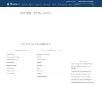 Ukraine.com(Ukraine Travel Guide) Screenshot