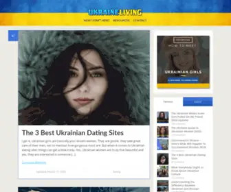 Ukraineliving.com(Ukraine Living) Screenshot