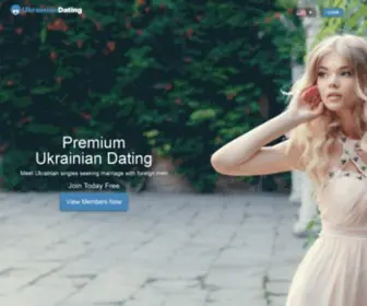 Ukrainiandating.co(The # 1 Ukrainian Dating Site) Screenshot