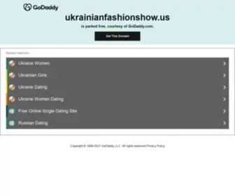 Ukrainianfashionshow.us(Ukrainianfashionshow) Screenshot