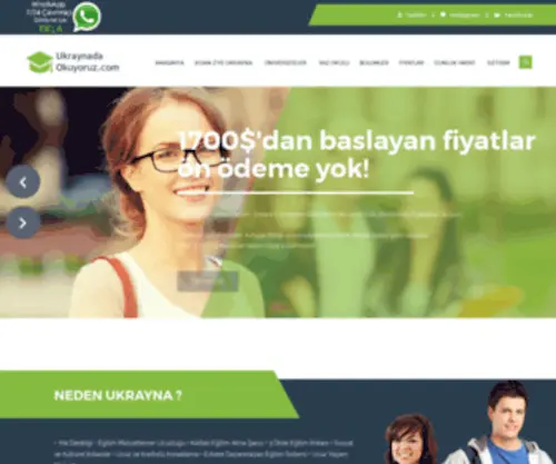 Ukraynadaokuyoruz.com(Ukraynada) Screenshot