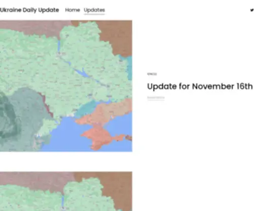 Ukrdailyupdate.com(Ukraine Daily Update) Screenshot