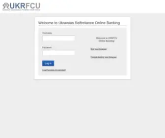 Ukrfcuonline.com(Ukrainian Selfreliance FCU) Screenshot