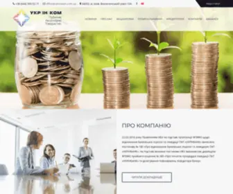 Ukrinbank.com(UKR/IN/KOM Головна) Screenshot