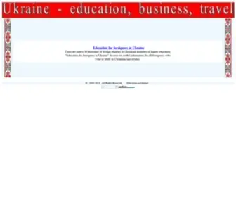 Ukrtop.info(Education in Ukraine) Screenshot