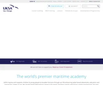 Uksa.org(United Kingdom Sailing Academy) Screenshot