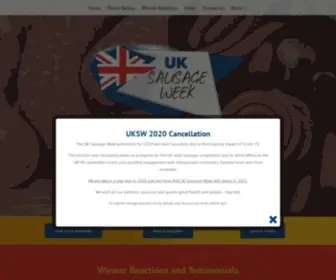 Uksausageweek.com(UK Sausage Week) Screenshot