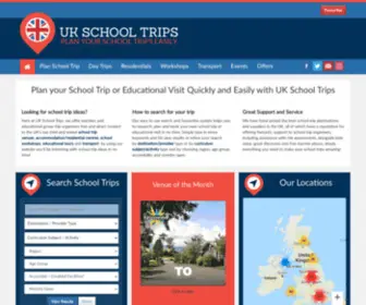 Ukschooltrips.co.uk(UK School Trips) Screenshot