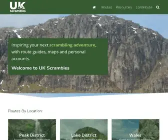 Ukscrambles.com(UK Scrambling Walks) Screenshot