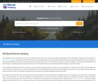 Ukserverhosting.org(UK Server Hosting) Screenshot
