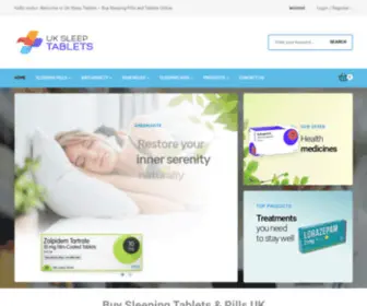 Uksleeptablets.com(UK Sleep Tablets) Screenshot