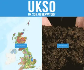 Ukso.org(UK Soil Observatory) Screenshot