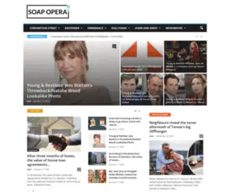 Uksoapoperas.com(UK Soap Operas) Screenshot