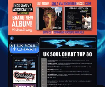 Uksoulchart.com(UK Soul Chart) Screenshot