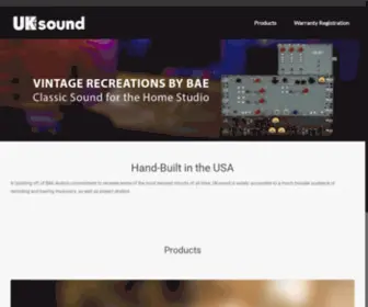 Uksound.com(UK Sound) Screenshot