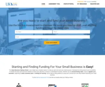 Ukstartups.org(Your small business startup) Screenshot