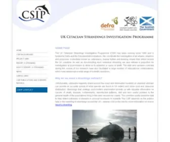 Ukstrandings.org(UK Cetacean Strandings Investigation Programme) Screenshot