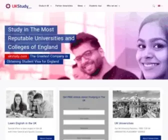 Ukstudy.com(Study in UK) Screenshot