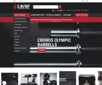 Uksupremefitness.com(UK Functional Fitness Gear and Gym Equipment) Screenshot