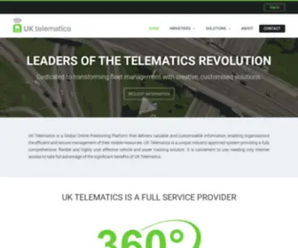 Uktelematics.com(Telematics) Screenshot