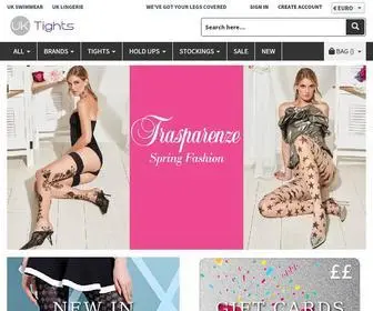 Uktights.com(UK Tights The Earth's Largest Hosiery Store) Screenshot
