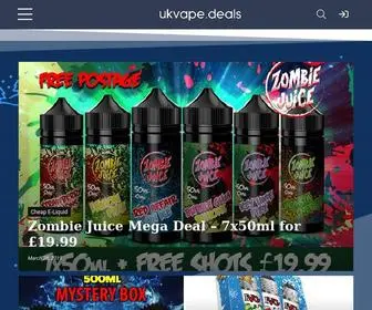 Ukvape.deals(UK Vape Deals) Screenshot