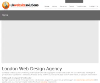 Ukwebsitesolutions.com(Web Design Company) Screenshot