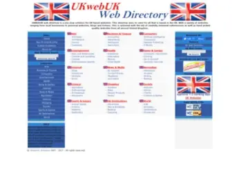 Ukwebuk.co.uk(A UK web directory offering a one stop solution for UK based websites) Screenshot