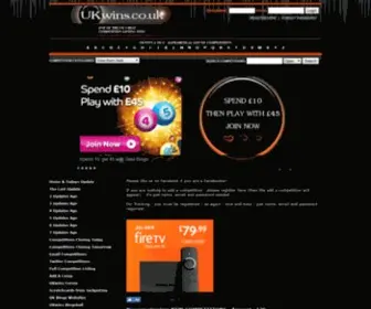 Ukwins.co.uk(UK Competitions) Screenshot