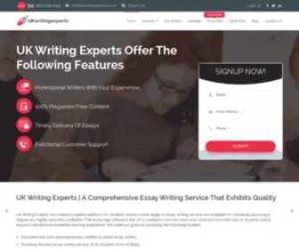 Ukwritingexperts.co.uk(Essay Writing Service) Screenshot