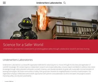 UL.org(UL Research Institutes) Screenshot