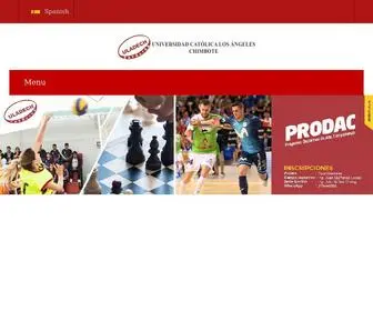 Uladech.edu.pe(ULADECH Católica) Screenshot