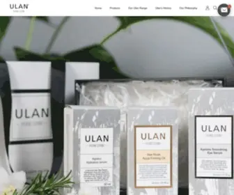 Ulan.co.nz(ULAN Skincare) Screenshot