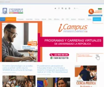 Ulare.cl(Universidad La República) Screenshot