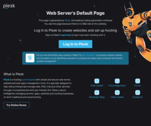 Ulatech.com(Web Server's Default Page) Screenshot