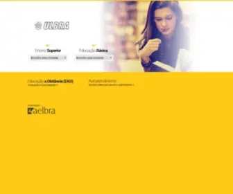 Ulbra.br(Universidade Luterana do Brasil) Screenshot