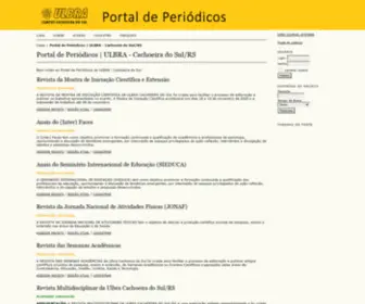 UlbraCDS.com.br(Portal de Periódicos) Screenshot