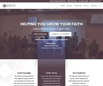 ULCCSTL.org(Unfailing Love Christian Church) Screenshot