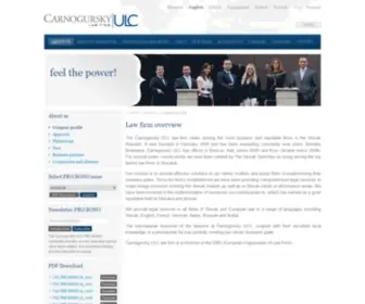 Ulclegal.com(Advokátska) Screenshot