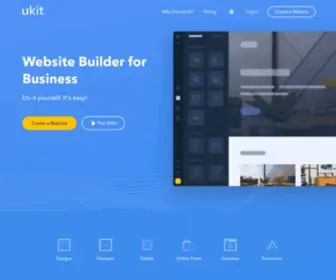 Ulcraft.com(Website Builder for Business) Screenshot