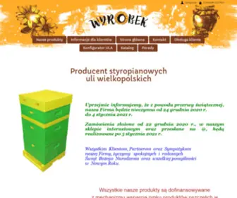 Ule-Wyrobek.pl(Ule wielkopolskie styropianowe producent) Screenshot