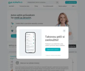 Ulekare.cz(Největší online lékařská poradna) Screenshot
