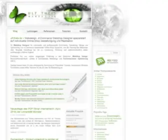 ULF-Theis.de(Webdesign, Webshop Design, xt) Screenshot