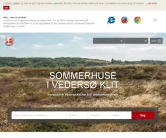 Ulfborg-Feriehus.dk(Sommerhuse i Vestjylland) Screenshot