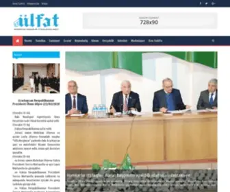 Ulfet-AZ.com(Ülfət Qəzeti) Screenshot